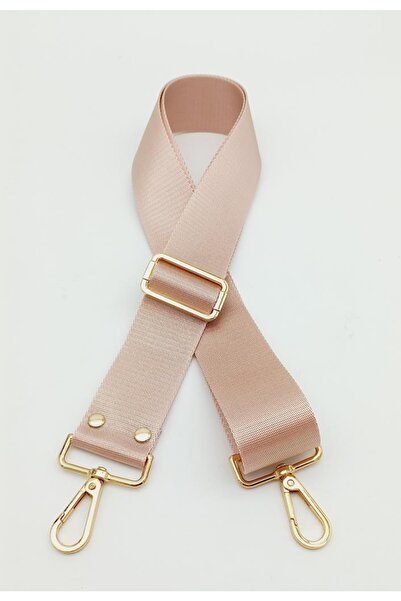 angel çanta aksesuar عمود بوليستر 120x4 سم مسحوق ذهبي فاتح معدني