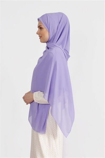 Differenza Chiffon Scarf - Lilac