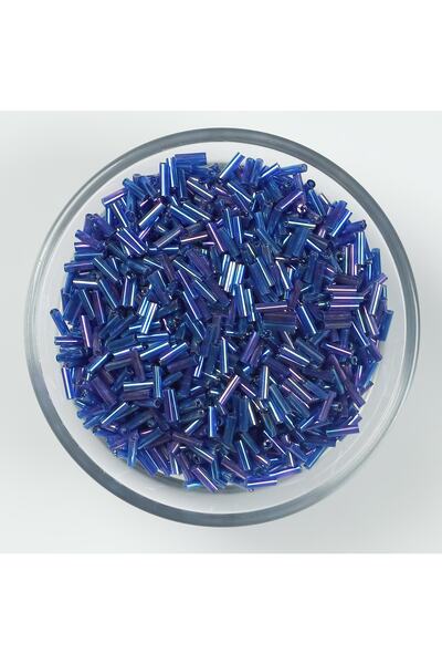 yfhobi 50 Gram - Cam Boru Boncuk, Takı Yapım Boncuğu, Boru Kum Boncuk, Janjan...