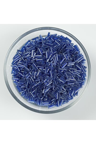 yfhobi 50 Gram - Cam Boru Boncuk, Takı Yapım Boncuğu, Boru Kum Boncuk, Parlak...