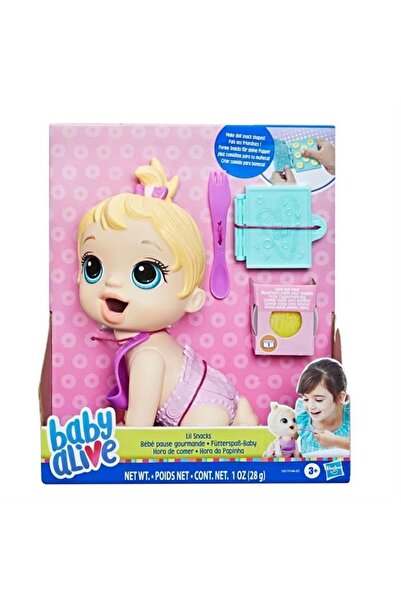 Hasbro Baby Alıve F2617 Bebeğimle Mama Eğlencesi Atıştırma Şekilleri ----1/3