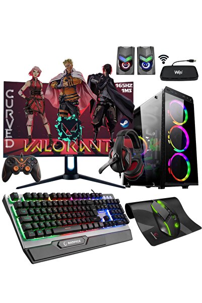 Zeiron Titan X20 Ryzen 5 3600 16gb 128gb M.2+320gb Gtx1050ti 27" 165hz Oyun B...