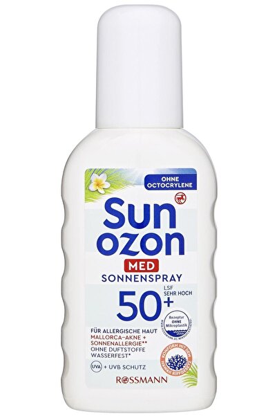 SunOzon Güneş koruyucu Spreyi Spf 50 200 Ml