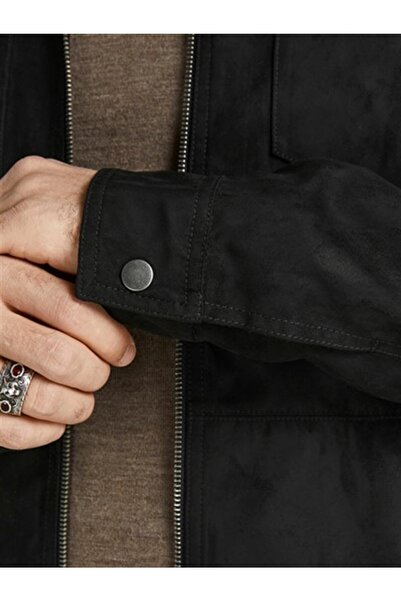 Jack & Jones Jprblacooper Pu Shirt Jacket Sn