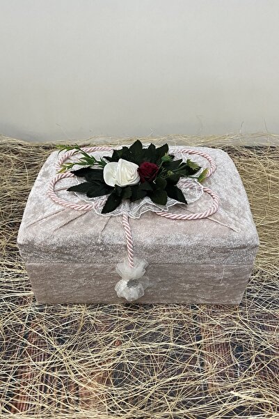 Çt Çeyizci Tekstil Gelin Makyaj Sandığı Hediyelik Makyaj Sandığı Nişan Makyajı