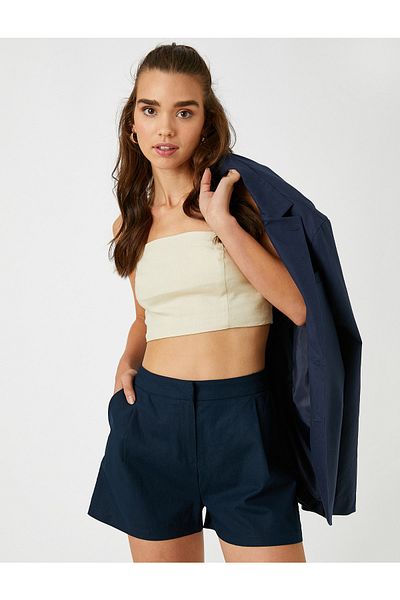 Dark blue deals capri pants