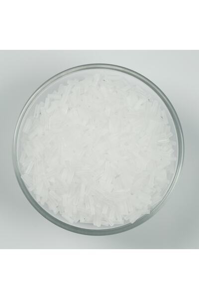 yfhobi 50 Gram - Cam Boru Boncuk, Takı Yapım Boncuğu, Boru Kum Boncuk, Mat Be...