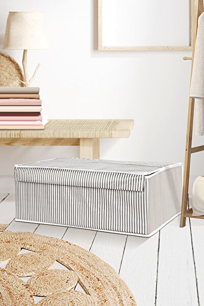 Meleni Home Kapaklı Çok Amaçlı Hurç Saklama Kutusu Organizer Baza 50 X 40 X 1...