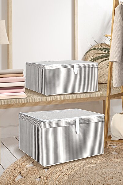 Meleni Home 2 багатофункціональні ящики для зберігання з кришкою Organizer Ma...