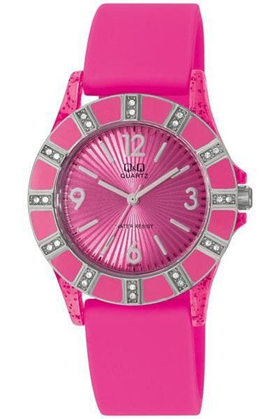 Q&Q Silicone Women's Wristwatch Pgs33