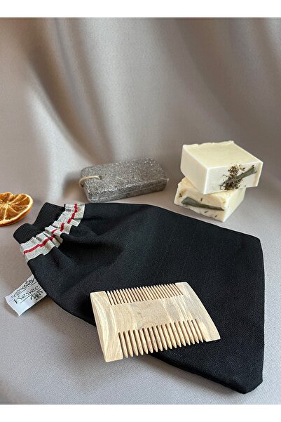 ERATOS Hamam Spa Seti - Kalın Eldiven Tellak Ölü Deri Atma Kesesi- Zeytinyağl...