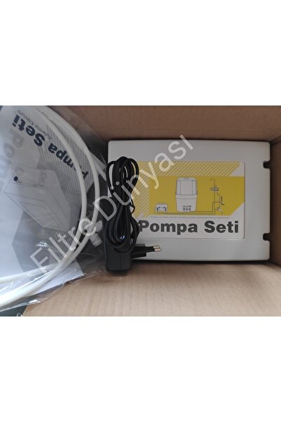 Filtre Dünyası Pompasız Su Arıtma Cihazı Için Pompa Seti Reverse Osmosis Uyumlu 24v 1,2 A Pompa Seti