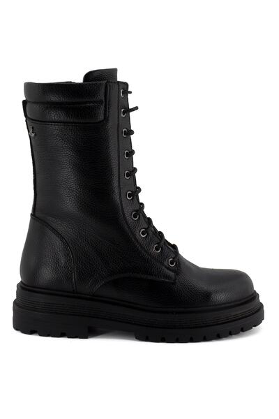 Venüs 2152106k Kadın Hakiki Deri Bot Siyah