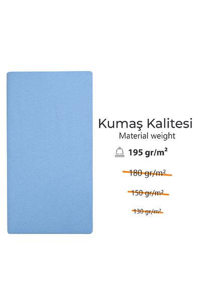 Berg Bettlaken 150x200 +30 Cm Elastic Sheet Luxury Combed Cotton Luxury Fitted Sheet Cotton