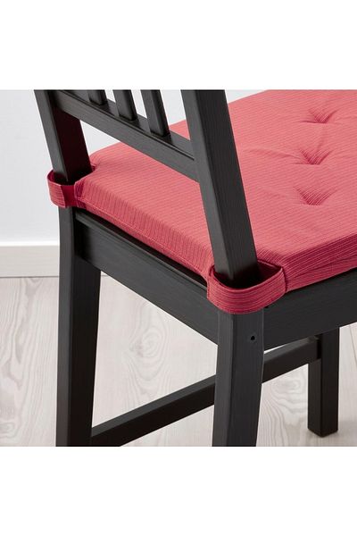 IKEA Red Justina Chair Cushion - Velcro Band