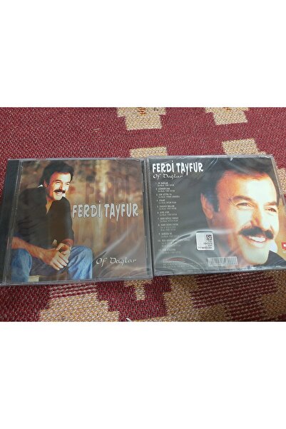 Boz Müzik Ferdi Tayfur Of Dağlar Jelatinli Cd