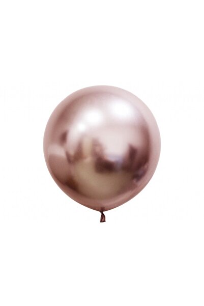 DÜVENCİ TİCARET Krom Balon Rose Gold 10 Lu