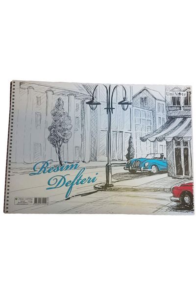 Uninote غطاء كرتوني حلزوني لكتاب صور سينار 15 Yp 24x34 33000