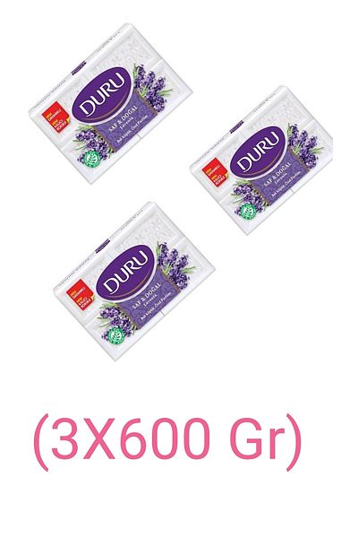 Duru Pure & Natural Welded Lavender 4 Pieces White Soap 600gr