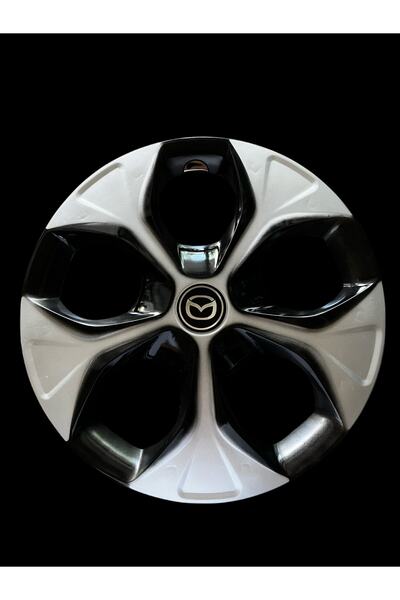 Genel Markalar Safran Mazda Logolu 12’ınc 4’lü Siyah Gri Jant Kapağı