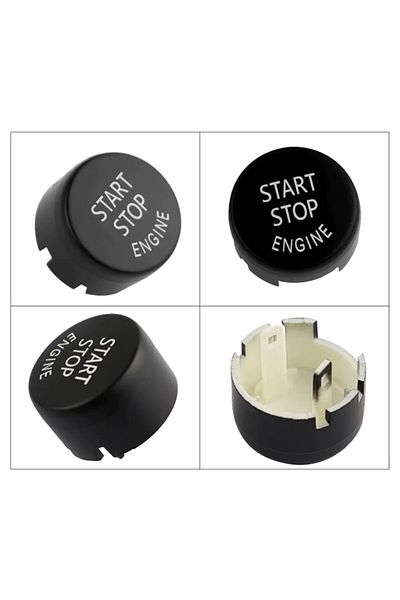 Next Oto Compatible with Bmw F30 Start Stop Button Black