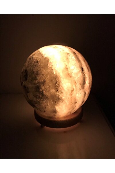 HARTUZ Küre Model Çankırı Kaya Tuzu Tuz Lambası 4-5 Kg