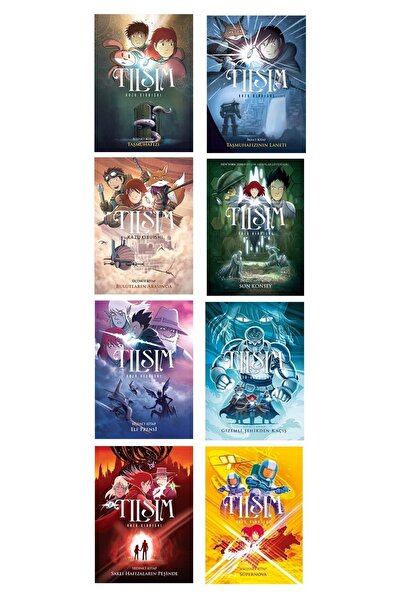 Desen Yayınları Tılsım Serisi 8 Kitap Kazu Kıbuıshı Manga Çizgi Roman