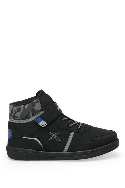Kinetix Kreja Pu Hi 2pr Black Boy High Sneaker
