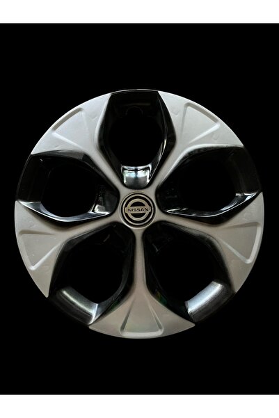 Safran Nıssan Logolu 15’ınc 4’lü Siyah Gri Jant Kapağı