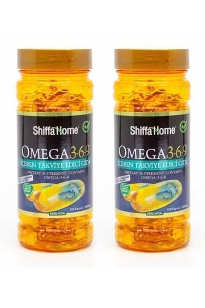 Aksu Vital Omega 3-6-9 1000mg 100 Softjel X 2 Adet