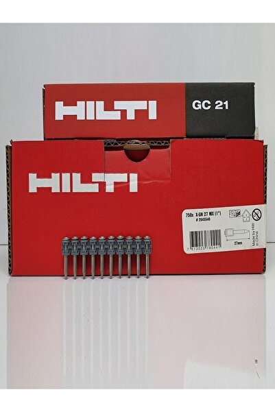 Hilti Gx120 Çivi Gaz 27mm Betona Çakım
