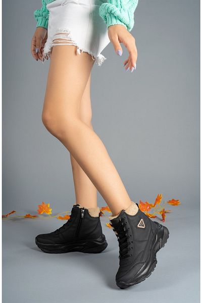 Riccon Czarne beżowe buty unisex0012123