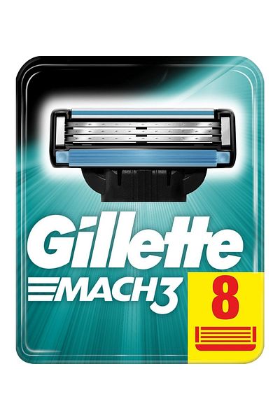 Gillette Mach 3 8-Pack Replacement Razor