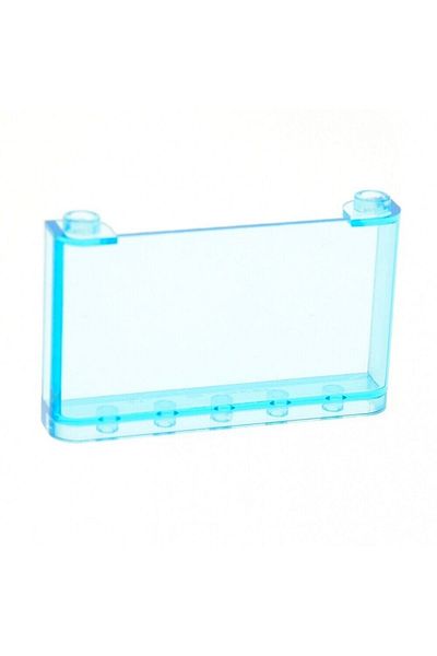 LEGO Original Accessory Moc Custom Windscreen 1 X 6 X 3 Transparent Blue Glass Part Automobile Space Truck