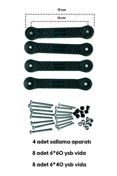 Bebelovv Bebelow Beşik Sallama Aparatı Ve Vida Takımı