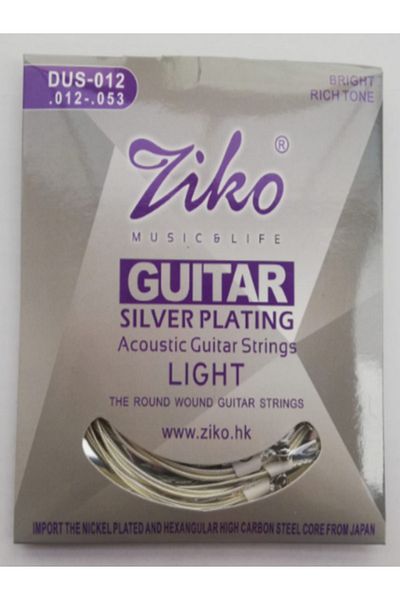ZİKO Acoustic Guitar String Dus-012 Light