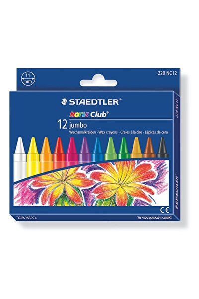 Genel Markalar Noris Jumbo Wax Crayons Pastel Boya 12li 229 Nc12