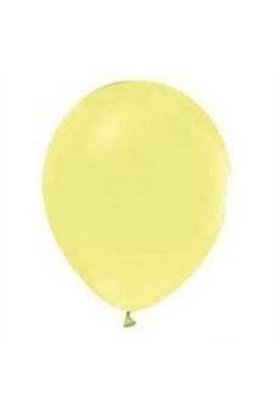 DÜVENCİ TİCARET Pastel Balloon Vanilla - Mini Party Store 10 pcs