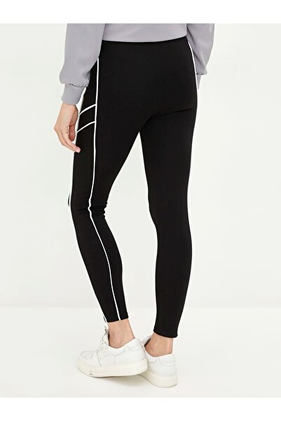 LC Waikiki LCWAIKIKI Maternity Karın Panelli Düz Biye Detaylı Hamile Tayt