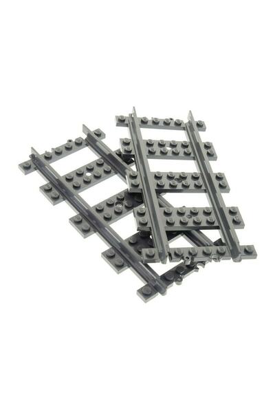 LEGO Orjinal Custom Moc Aksesuar Train Track (RC TRAİNS) Straight Düz Tren Ra...
