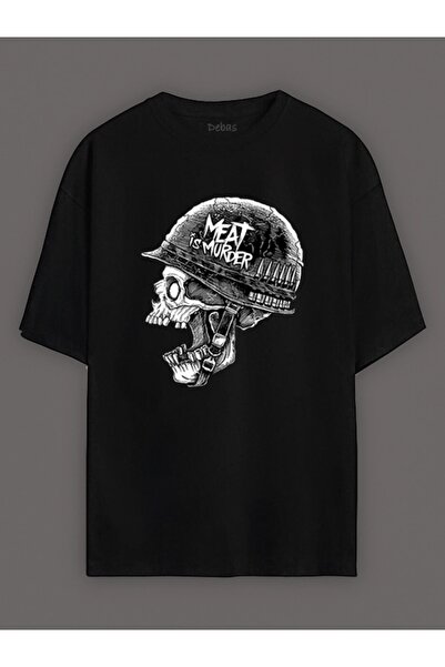 Generic Brand Tricou oversize unisex cu imprimeu Trend