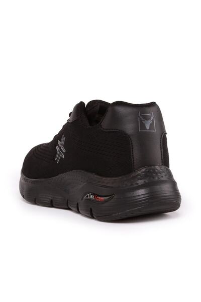 BUCKHEAD Μαύρα αθλητικά παπούτσια Buck4193 Timar