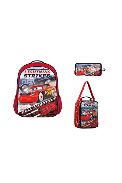 CARS Лицензиран комплект чанти за начално училище Loft Full Strike