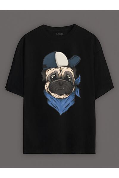 GrowShop Μπλουζάκι Unisex Trend Printed Oversize