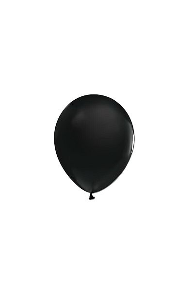 DÜVENCİ TİCARET Balloon Metallic Black 10pcs