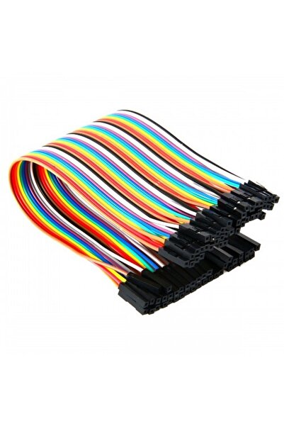 Genel Markalar 20cm 40 Pin Dişi Dişi Dupont Kablo Breadboard Jumper
