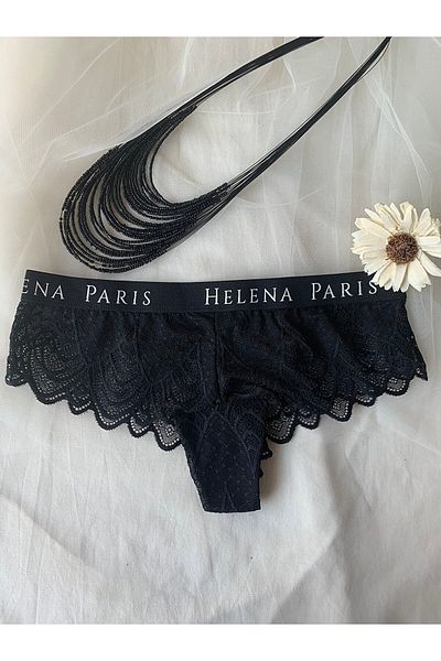 Helena Paris Women's Lace Thong Panties