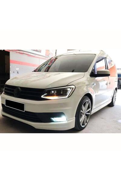 HasAkman Vw Caddy Fl1 Marşpiyel Seti Mat Siyah Plastik 2010 2011 2012 2013 20...