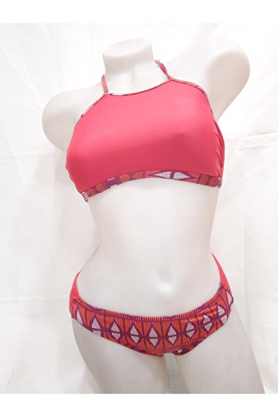 MasmaviMilla Women's Halter Colored Bikini Set