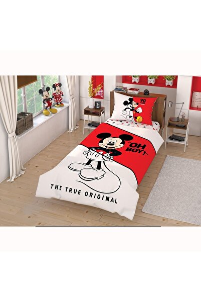 Taç Set de lenjerie de pat Disney Mickey Çek Canlandır